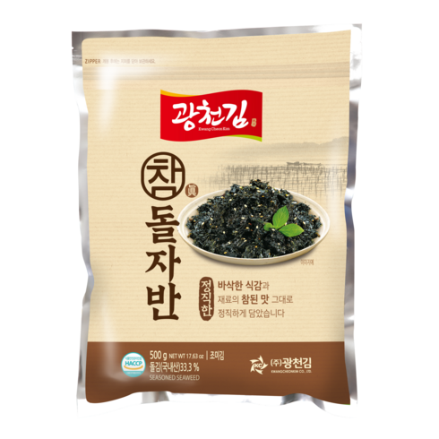 광천 해신 김자반 500g - 광천김 참 돌자반, 500g, 1개