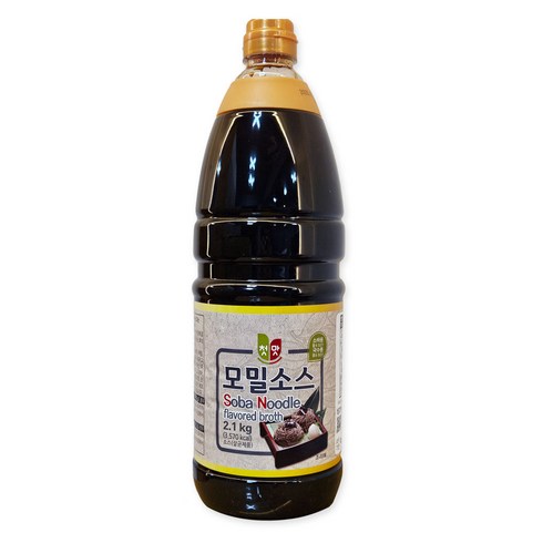 메밀소바육수 - 첫맛 모밀소스, 2.1kg, 1개