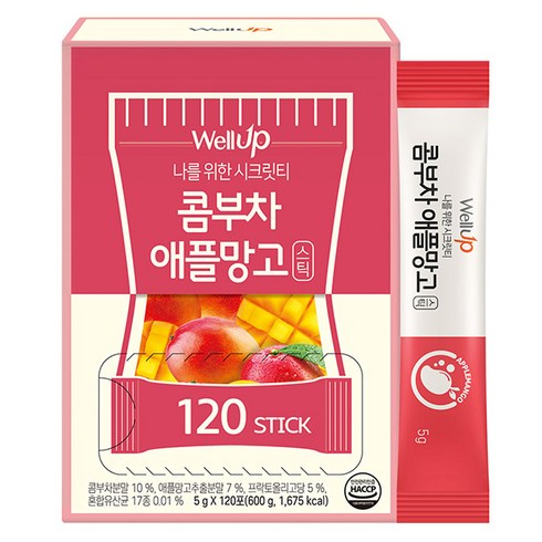 로엘 콤부차 애플망고맛 분말스틱 홍차, 5g, 120개입, 1개