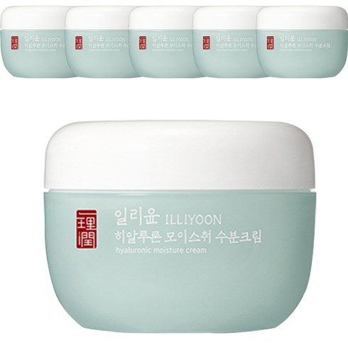 일리윤 히알루론 모이스춰 수분크림, 100ml, 6개