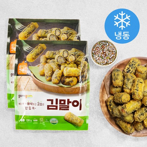 곰곰 김말이 (냉동), 400g, 2개