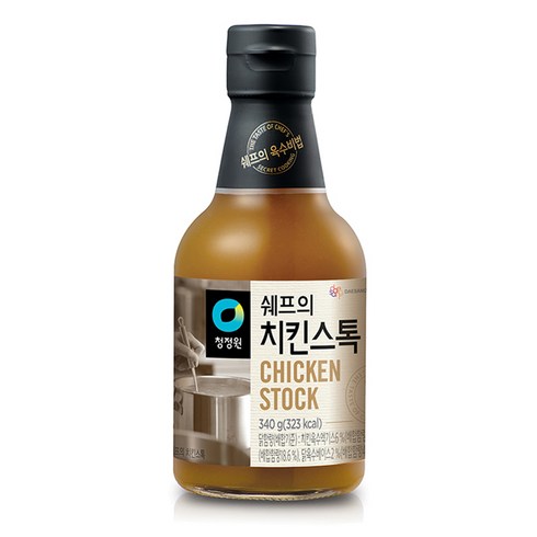 치킨스톡 - 청정원 쉐프의 치킨스톡, 340g, 1개