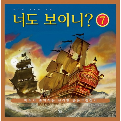 너도보이니 - 너도 보이니 7: 신나는 보물선 탐험 양장, 달리