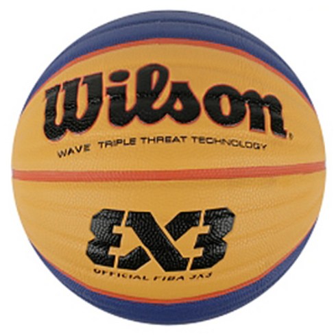 윌슨농구공6호 - 윌슨 FIBA 3대3 게임 농구공 WTB0533XD, 1개