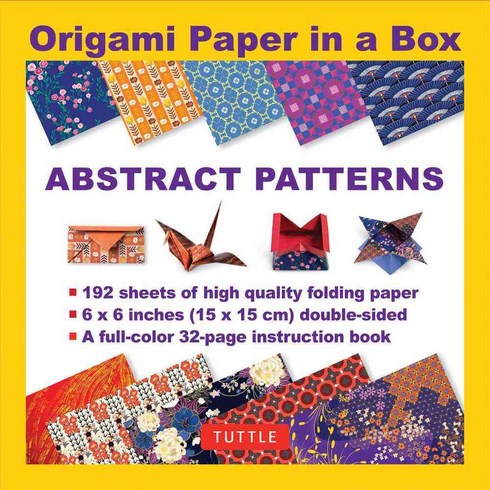 Origami Paper in a Box - Abstract Patterns: Abstract Patterns, Tuttle Pub