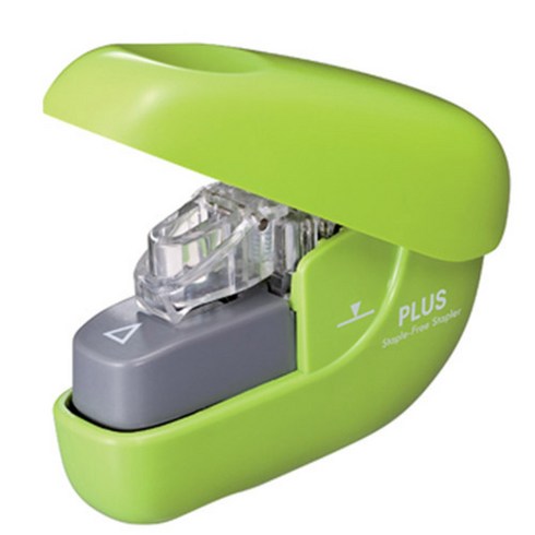PLUS 페이퍼 클린치 SL106NB, Green, 1개
