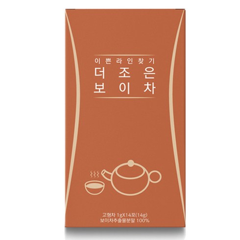 더존건강 더 조은 보이차, 1g, 14개, 1개, 14개입