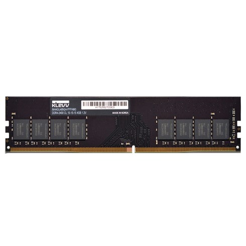 클레브 메모리 램 Essencore DDR4 4GB PC4-19200 CL15, 1개