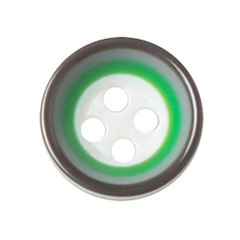 HR빅버튼 레토나 단추 NO27 11mm, 혼합 색상, 12개입