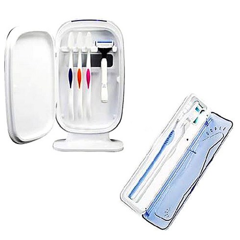 유비세이프 칫솔살균 건조기 + 휴대용, HC-3000(칫솔살균기), TS-101(휴대용 칫솔살균기), 혼합색상