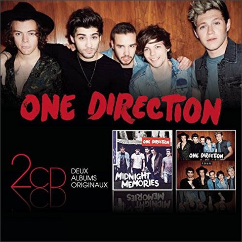 ONE DIRECTION - MIDNIGHT MEMORIES + FOUR EU수입반, 2CD