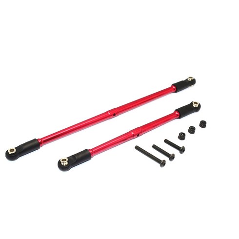 GPM ALUMINIUM 4mm ANTITHREAD STEERING TIE ROD 2p, R, 1세트