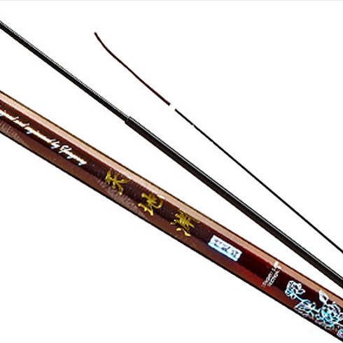 용성 천지연 민물낚싯대 15, 혼합 색상