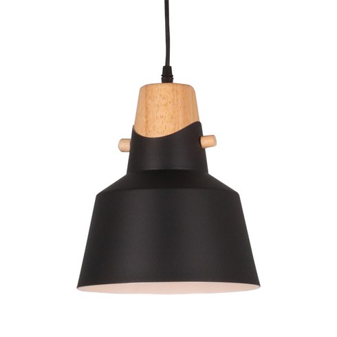 샛별하우스 갤러리 1등 펜던트 조명, 블랙