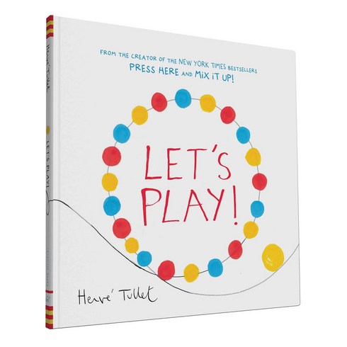 presshere - Let's Play! BOARDBOOK Hardcover, ChronicleBooks