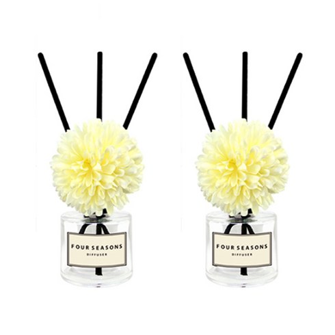 포시즌 플라워 디퓨져 50ml + 블랙스틱 3p + 맘 조화 크림 2세트, 프렌치 라벤더