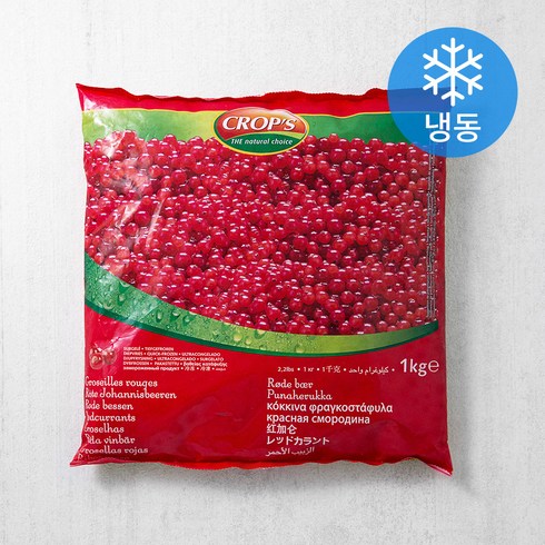 앵두 - 크롭스 폴란드산 레드커런트 (냉동), 1kg, 1개