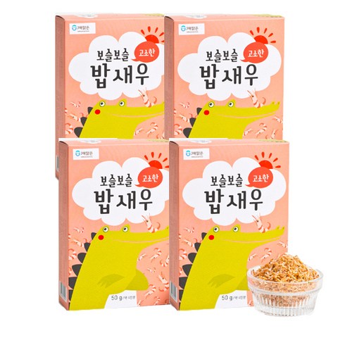 바다모음 보슬보슬 고소한 밥새우 50g, 새우맛, 4개