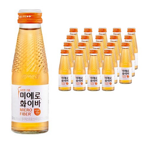 2023년 가성비 최고 병문안선물 - 미에로화이바, 100ml, 20개