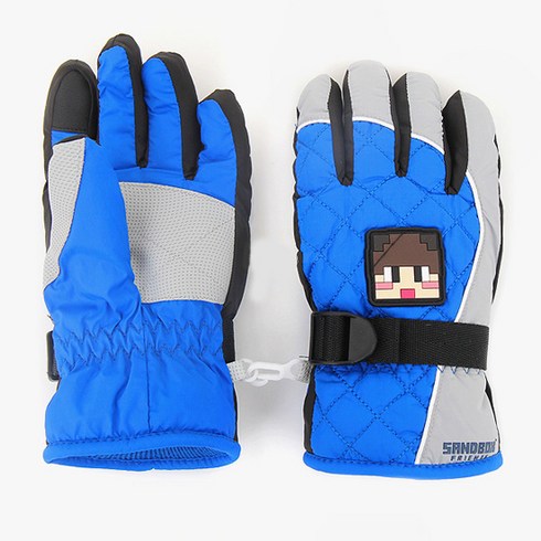 2023년 가성비 최고 선희통상 스키나라장갑 아동장갑 - 샌드박스 아동용 스키 손가락 장갑 도티 SB01