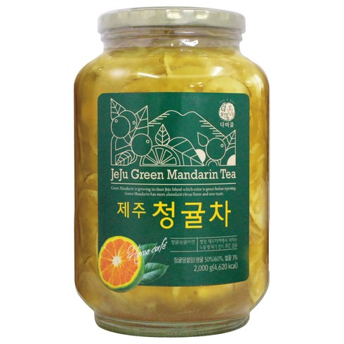 다미즐 제주 청귤차, 2kg, 1개입, 1개