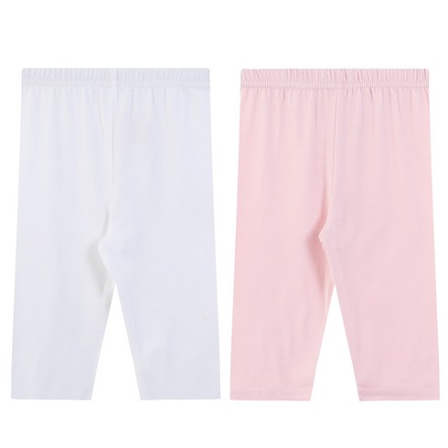 아동용 베이직 7부 레깅스 2p