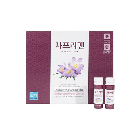 샤프라겐 마시는 콜라겐, 20ml, 30개