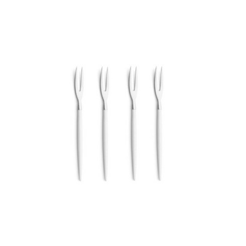 큐티폴 고아 오리엔탈 포크, 화이트, 4개