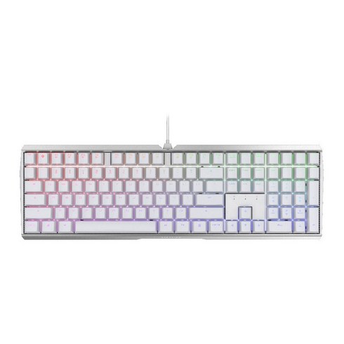 2023년 가성비 최고 qk80키보드 - CHERRY MX BOARD 3.0S RGB 게이밍 기계식 키보드 청축, G80-3874H, 화이트, 일반형