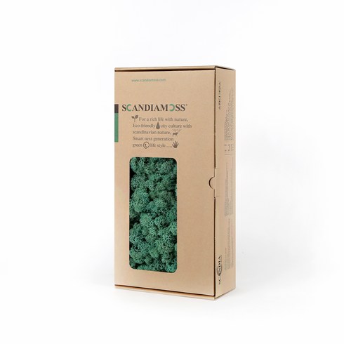 스칸디아모스 이끼 RM500 퍼시픽그린 500g, 퍼시픽그린500g, 1개
