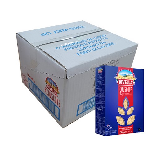 디벨라 쿠스쿠스 파스타, 500g, 12개