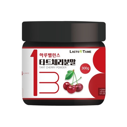 타트체리분말 - 락토테미 하루밸런스 타트체리분말, 300g, 1개