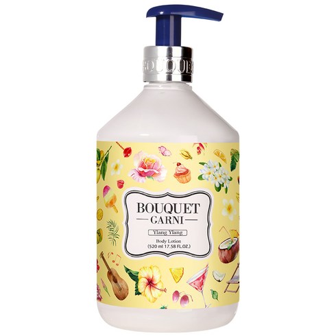 부케가르니바디로션 - 부케가르니 바디로션 일랑일랑향, 520ml, 1개