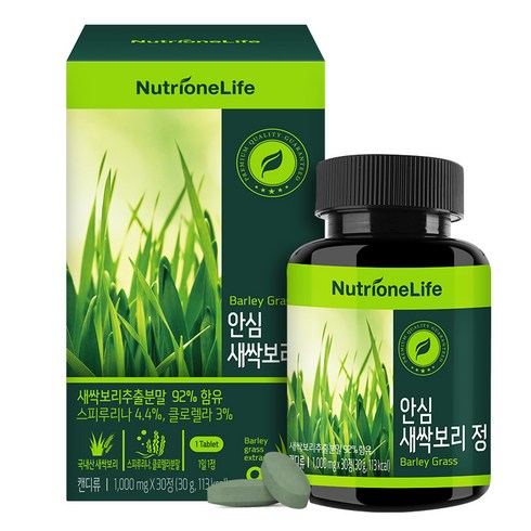 뉴트리원 안심 새싹보리 영양제, 30정, 1개