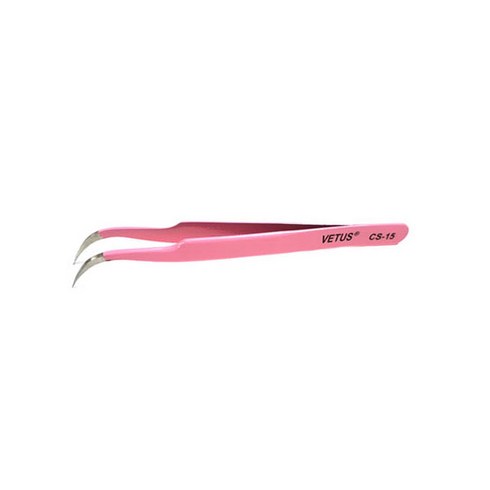 비투스 핀셋 CS-15, PINK, 1개