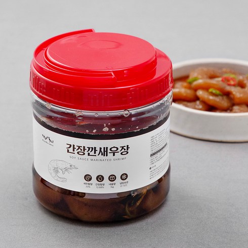 새우장 - 바다백미 간장 깐새우장, 1kg, 1개