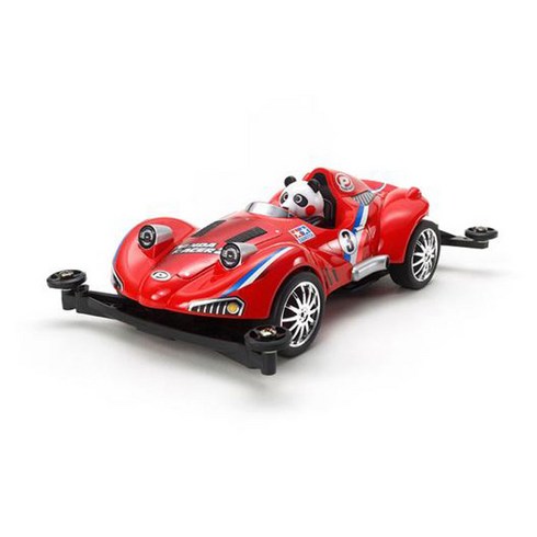 타미야 Mini 4WD Panda Racer 2 S II 미니카 18092 + Atomic Tuned 2 Motor 15486, 혼합색상, 1세트