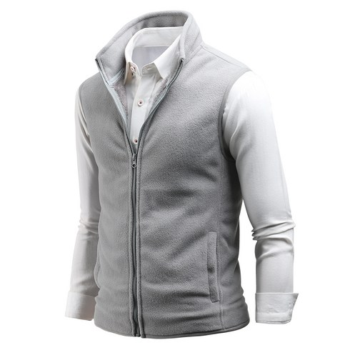 2023년 가성비 최고 남자조끼 - 다꾸앙 남성용 DFD 더욱후끈 후리스 보아 조끼 C09D14_ov2304