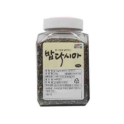 솥밥키트 - 완도맘 밥다시마, 200g, 1개