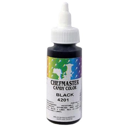 지용성색소 - 셰프마스터 지용성 액상타입 식용색소 블랙, 57g, 1개
