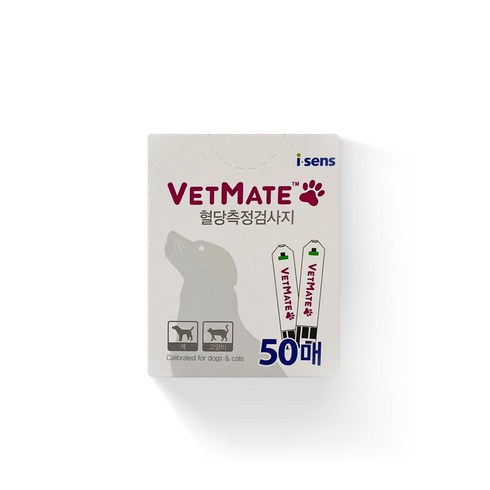 vetmate - 아이센스 벳메이트 혈당시험지, 50개입, 1개