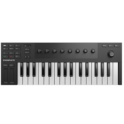 엔아이 32건반 키보드 컨트롤러, Black, KOMPLETE KONTROL M32