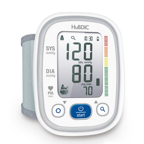 심전도 측정기  자동혈압계 - 휴비딕 비피첵 WP 손목형 자동 혈압계 HBP-600, 1개