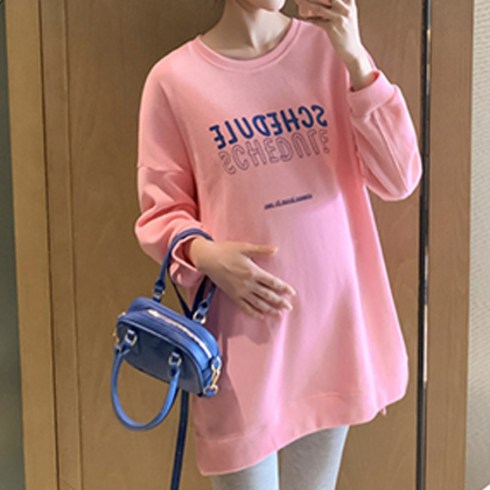 데이먼 임산부 원피스형 맨투맨 CHS03