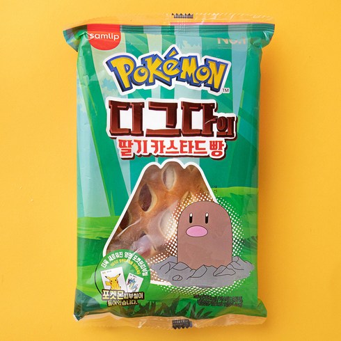 삼립 디그다의 딸기 카스타드빵, 1개, 100g