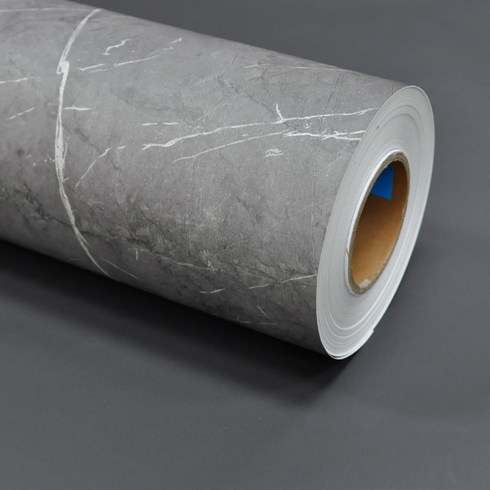 데코리아 현대필름 생활방수 접착식 대리석 시트지, ENAMEL 134 마블 다크블랙