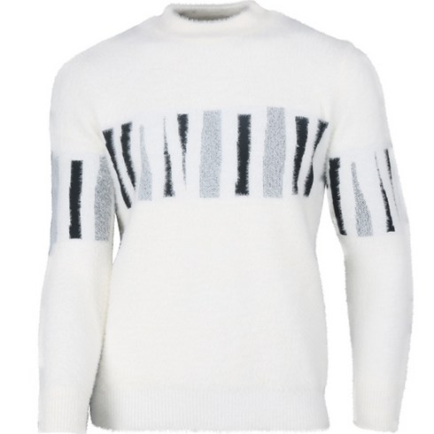 2024년 가성비 최고 남성골프니트 - 엣지애 남성용 볼드아 반목 폭신 니트 RBWT220029