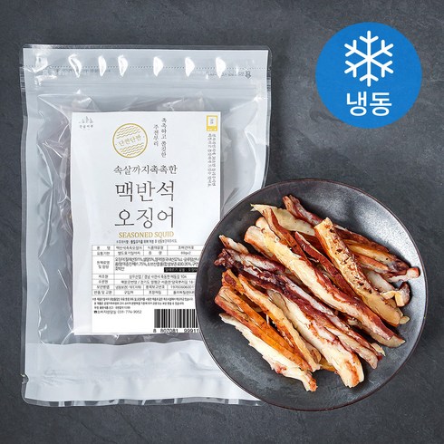 산골어부 맥반석 촉촉 오징어 (냉동), 80g, 2개