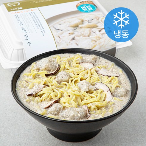 바른식 감자옹심이 들깨 칼국수 (냉동), 620g, 1개