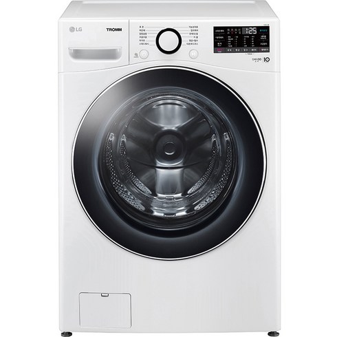 2023년 가성비 최고 드럼세탁기 - LG전자 트롬 드럼세탁기 F24WDWP 24kg 방문설치, 화이트(유광)